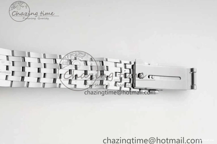 0503 Casual De Ville SS DIWF 1:1 Best Edition White Dial RG Markers on SS Bracelet MIYOTA 7847